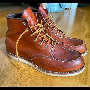 Red Wing boots Moc Toe 875 size 9.5 D